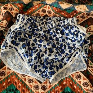 Cheetah print shorts